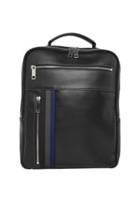 GALERIA GIORGIO FS26 - Daypack, Leder, Zweiwegereißverschluss - BLACK