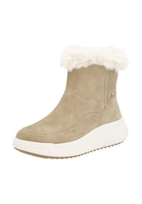 rieker - Veloursleder/Textil Stiefelette - Braun