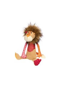 sigikid® - Kuscheltier Löwe Patchwork Sweety ,  für Babys und Kinder - beige