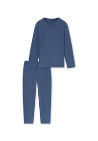 SCHIESSER - Schlafanzug Modern Essentials - faded denim