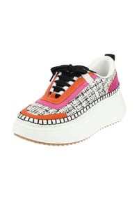 STEVE MADDEN - Lederimitat/Textil Sneaker - Orange Multi