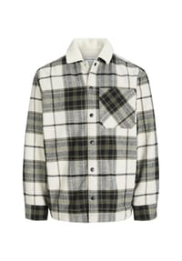 ORIGINALS by JACK & JONES - Overshirt Zac Teddy, Langarm, Kent, für Herren - 176003 DUSTY OLIV