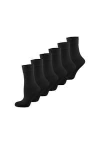 nur die - Basicsocken 98 Komfortbund - schwarz