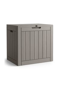 Akord - Wasserdichte Gartenbox mit 117 l Fassungsvermögen - grau