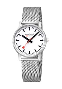 MONDAINE® - Armbanduhr "Swiss Railways Evo2" MSE.35110.SM - SILBER