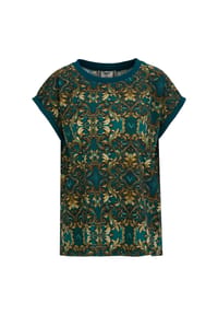 19V69 ITALIA - T-Shirt Lulu Baroque - Slate Teal