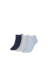 Calvin Klein - Sneakersocken, 3er-Pack, für Damen - 001 BLACK