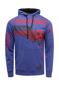 RUSTY NEAL® - Sweatshirt Rusty Neal Sweater mit trendigen Prints - Grau