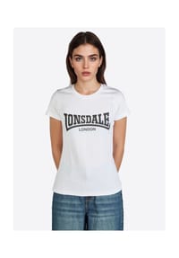 LONSDALE™ - Frauen T-Shirt Doppelpack NASH - Black/White