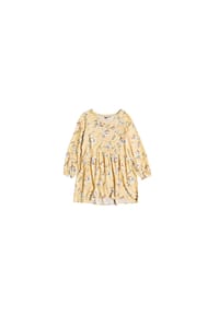 ROXY - Langarmkleid Indigo Night - gelb
