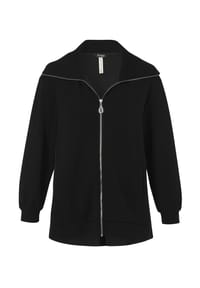 frapp - Jacke Große Größen - black