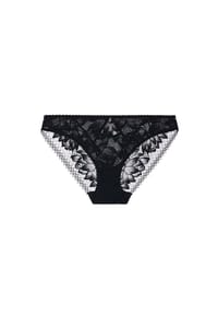 Aubade - Slip Flawless Love, Stickerei, für Damen - 0 BLACK