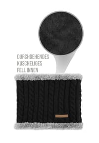 normani® - Winter-Fellschal Kebili - Braun/Braun