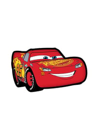 COFI - Disney Cars Lightning McQueen Dekokissen Kinder Kuschelkissen - Transparent