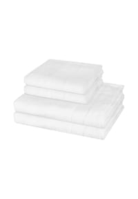 Cawö 2 X Handtuch 2 X Duschtuch im Set Noblesse - Noblesse - Anthrazit