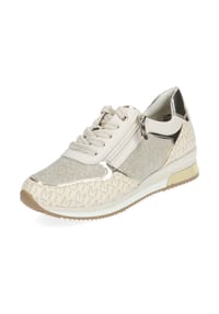 MARCO TOZZI® - Synthetik/Textil Sneaker - Cream