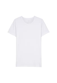 seidensticker - T-Shirt, uni, Basic, für Herren - weiß