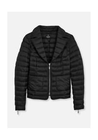 MADELEINE - Wattierte Damenjacke mit sportivem Touch - blaugrau
