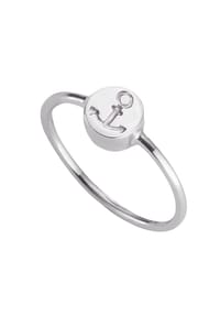 caї - Ring 925/- Sterling Silber ohne Stein - weiß
