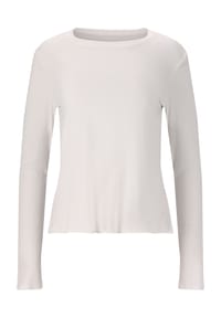 ENDURANCE ATHLECIA - Langarmshirt Mandes aus weichem und atmungsaktivem Material - 1002 White