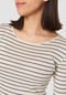 Marc O'Polo Langarmshirt, Streifen, Bio-Baumwoll-Mix, für Damen Bild 6