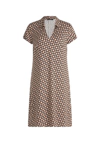 BETTY BARCLAY - Sommerkleid kurzarm - Dark Blue/Brown