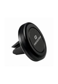 SWISSTEN - Magnetischer Auto-Lüftungshalter für Geräte (3,5"-6") - Schwarz 20x15x5cm