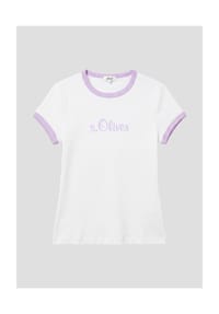 s.Oliver - T-Shirt, Baumwolle, für Damen - 33D1 RED