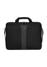 WENGER® LEGACY - Laptoptasche "Legacy", Logo-Emblem, Tabletfach - BLACK/GREY