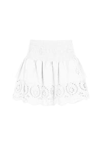freshlions - Minirock Samantha im Stufen-Design - beige