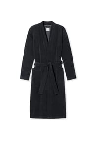 SCHIESSER - Bademantel Feather Terry - anthrazit
