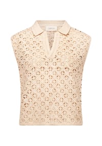 CARTOON - Shirt, V-Ausschnitt, für Damen - 1048 PEARLED IVORY