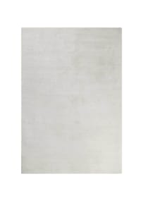 ESPRIT - Hochflorteppich #loft - Weicher Hochflor Teppich für Wohn- & Schlafzimmer - hellgrau creme