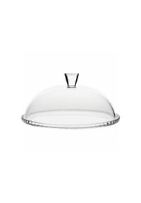 Paşabahçe - Pasabahce Patisserie Tortenplatte aus Glas 32 cm Servierplatte Deckel - Transparent OneSize
