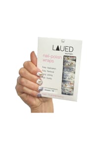 VARGU LAUED - Nagelfolien flower mood - Blue Moments
