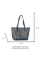 TOM TAILOR XENIA Shopper, Kunstleder, Reißverschluss, für Damen Bild 10
