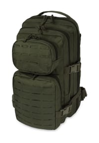 normani® - Daypack Rucksack 30 Liter Laser Tec - Oliv