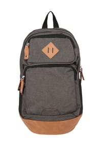 GLOBETROTTER - Basic DLX Rucksack "Basic DLX", Doppel-Reißverschluss, Polsterung - blau