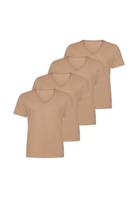 sloggi - Unterhemd / Shirt Kurzarm 4er Pack SLG Base - Schwarz