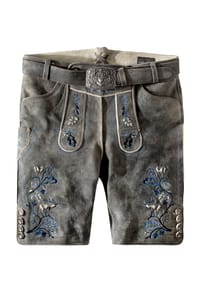 STOCKERPOINT - Trachtenlederhose Herbert - granit gespeckt