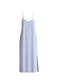 CALIDA - Damen Nachthemd mit Spaghettiträgern, Länge 125cm Elegant Dreams - dark lapis blue
