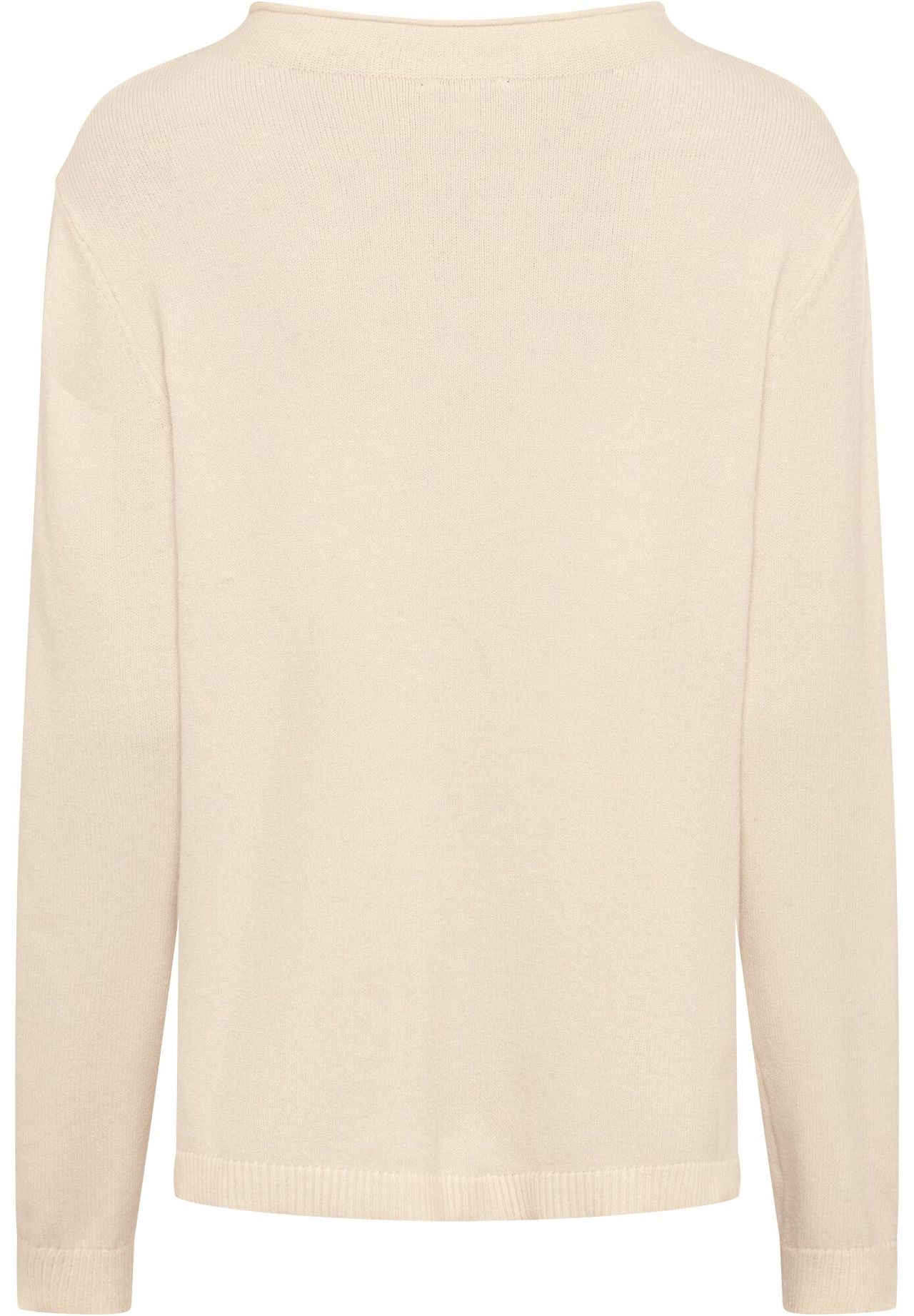 Street One Pullover, RippbüNdchen, FüR Damen, Beige, 40