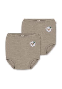normani® - 2er Pack Baby Merino Windelhose Tokoroa - Anthrazit