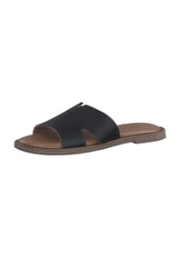 Tamaris - Pantoletten Toffy - Black nature sock/ nature outsole