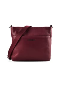 MANDARINA DUCK Mellow - Mellow Umhängetasche Leder 27 cm - grape