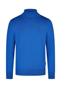 HECHTER PARIS - Pullover Basic mit dezentem Flaglabel - Schwarz