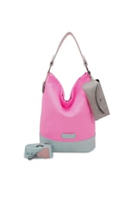 Fritzi aus Preußen Izzy07 Olga - Izzy07 Olga Canvas Schultertasche 27 cm - candy