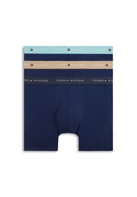 TOMMY HILFIGER - UM0UM03874 3P BOXER BRIEF, 0YW  BLUE, M - 0XP  MULTI