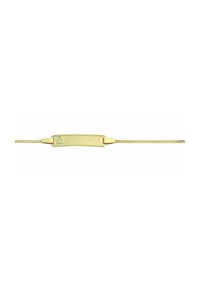 Adelia's - Damen Gold Schmuck 333 Gold Flach Panzer Armband 14 cm Ø 1,4 mm - gold