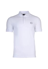 ARMANI EXCHANGE - Herren Poloshirt - Slim fit, einfarbig, Cotton Stretch - Cardinal